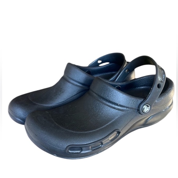 Crocs, ladies, black women’s size 9, men’s size 7 excellent condition - Picture 1 of 15